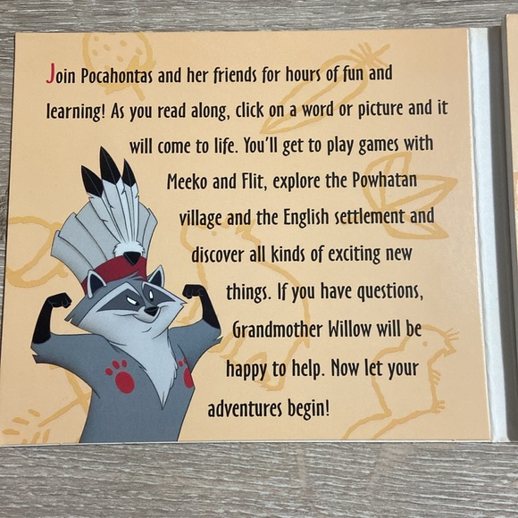 Disney Pocahontas Animated StoryBook PC & Mac CD-ROM - Vintage - Picture 3 of 7